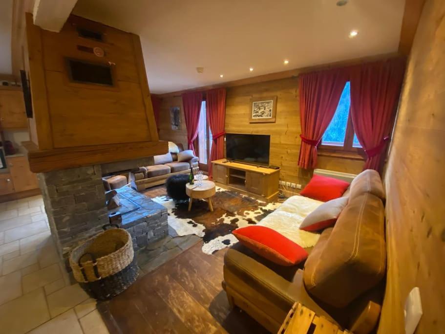 Chalet 6 Chambres A 3 Min Des Pistes Des 3 Vallees St Martin De Belleville Saint-Martin-de-Belleville Exteriör bild