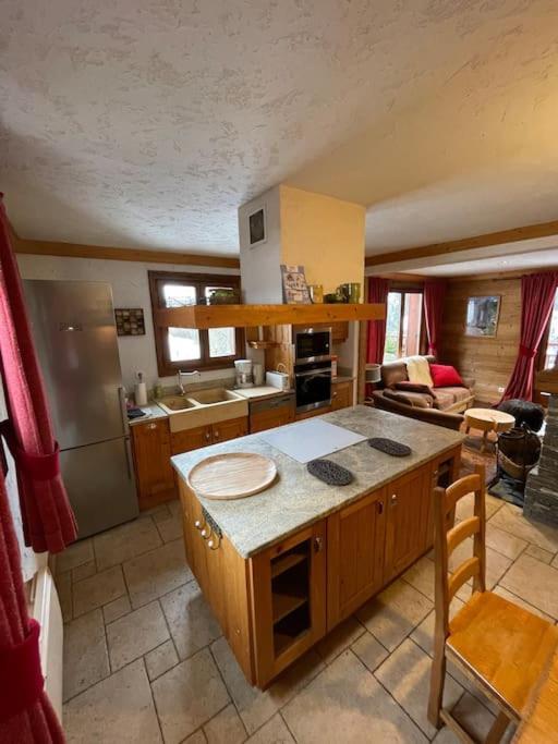 Chalet 6 Chambres A 3 Min Des Pistes Des 3 Vallees St Martin De Belleville Saint-Martin-de-Belleville Exteriör bild